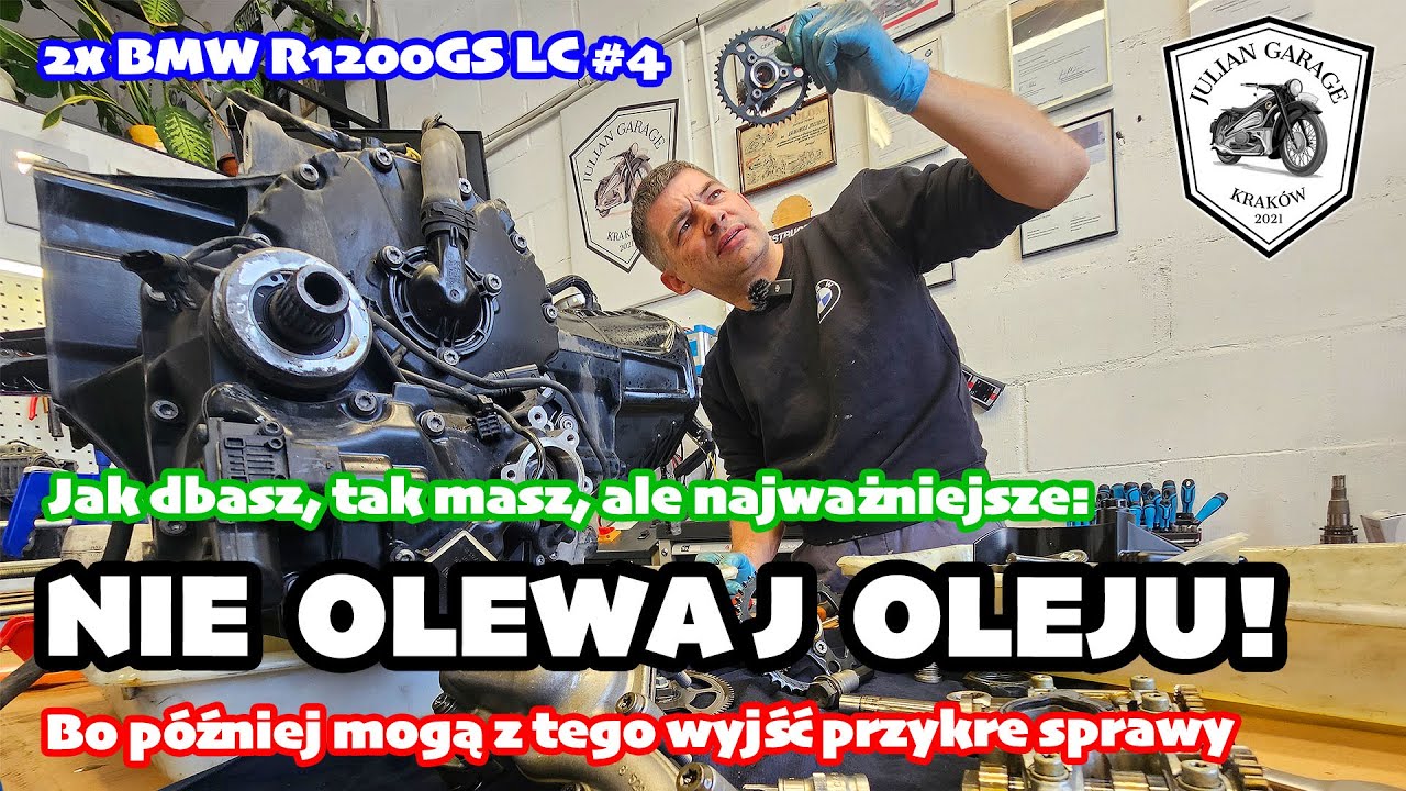 Nie olewaj oleju, bo konsekwencje są spore. Silniki po 150 tys km | Inspekcja: 2x R1200GSA LC odc. 4