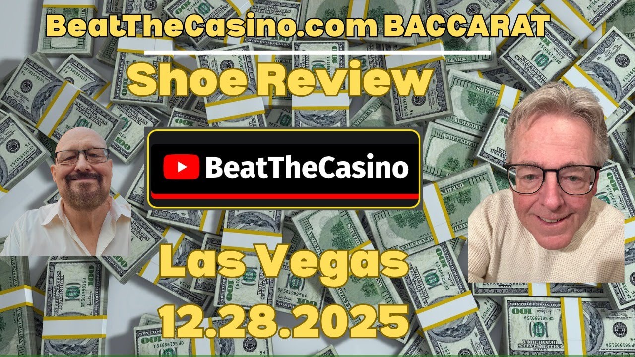 LIVE Baccarat Shoe Review: Kevin & Keith Break Down Real Casino Shoes from Dec 28 2025 Vegas Stadium