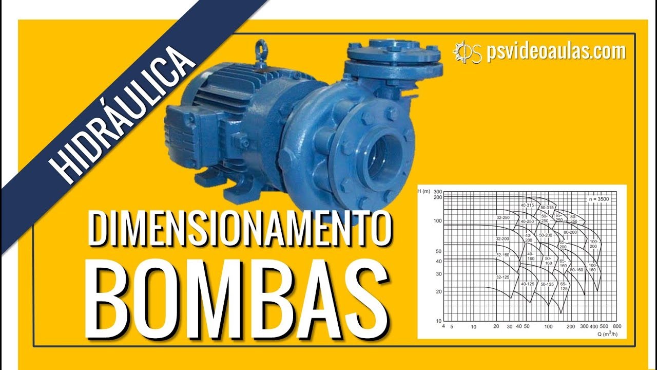 ENGENHARIA Hidráulica 14 - ENADE - Bomba Centrífuga - Vazão Altura Manométrica Potência Rendimento