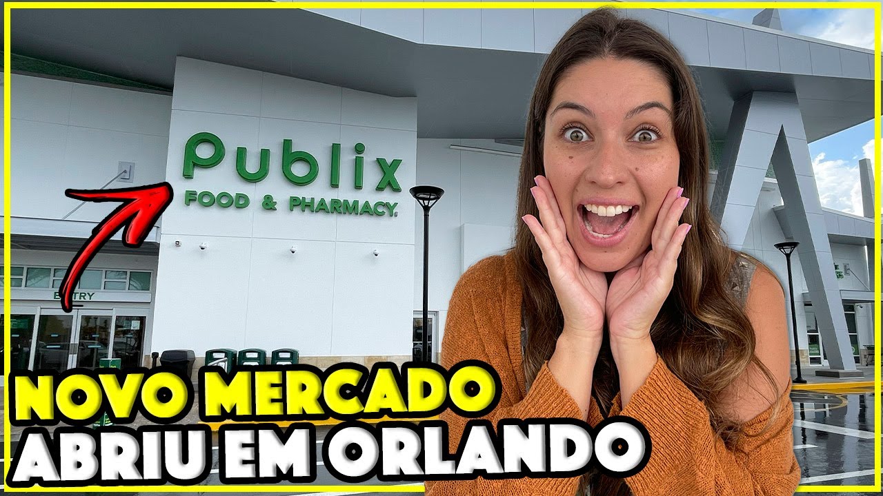 TOUR NO NOVO PUBLIX DE ORLANDO