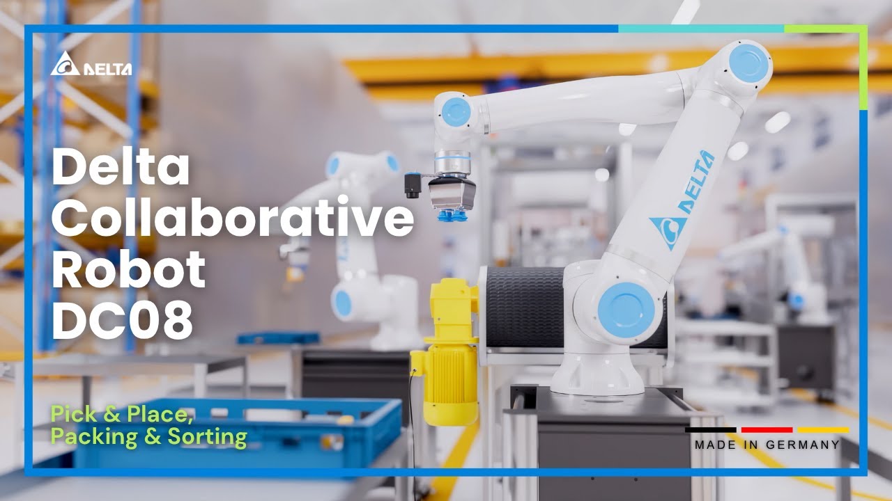 Delta D-Bot Collaborative Robot | 8kg Payload | Pick & Place, Packing & Sorting | Made in Europe​