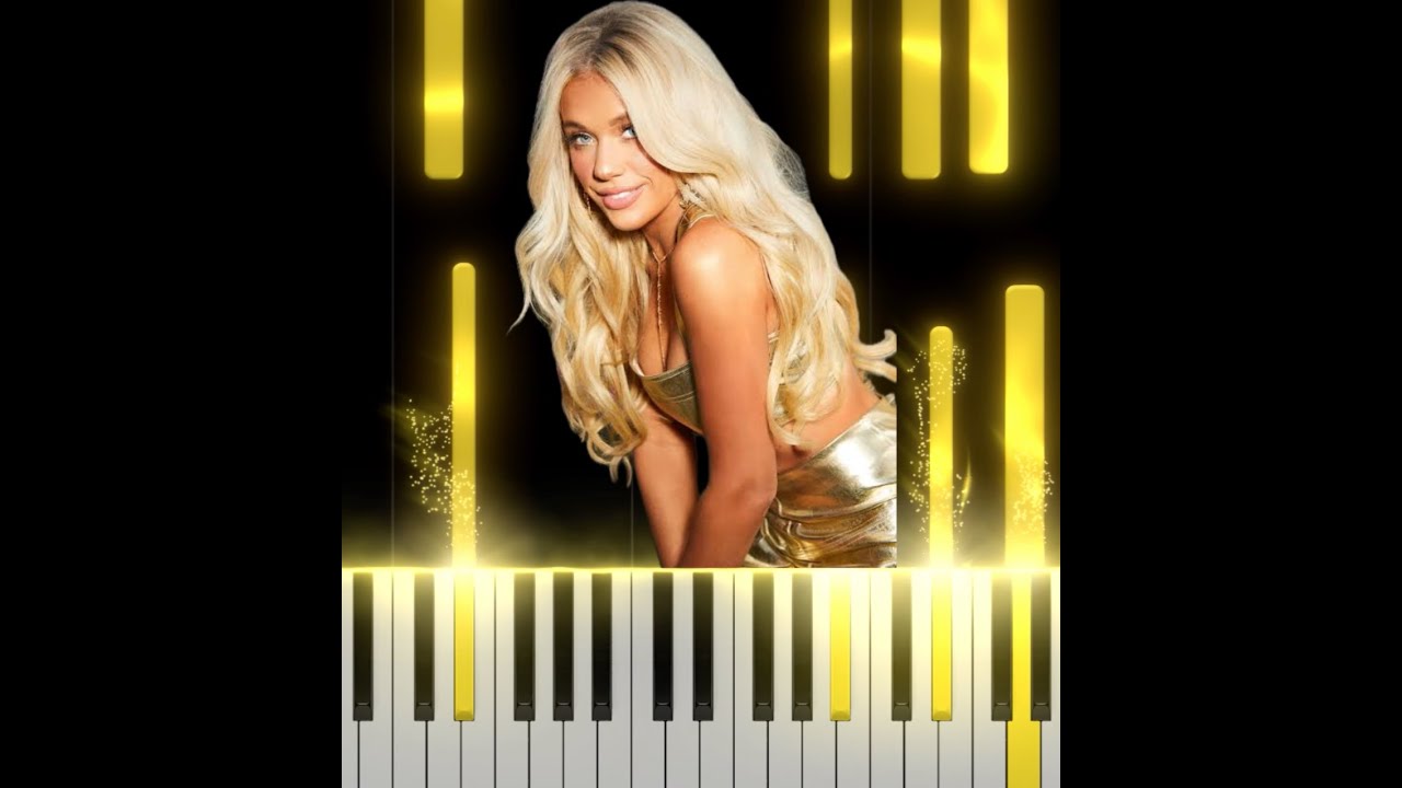 Megan Moroney- Beautiful Things Piano Tutorial (Beginner / Easy Chords)