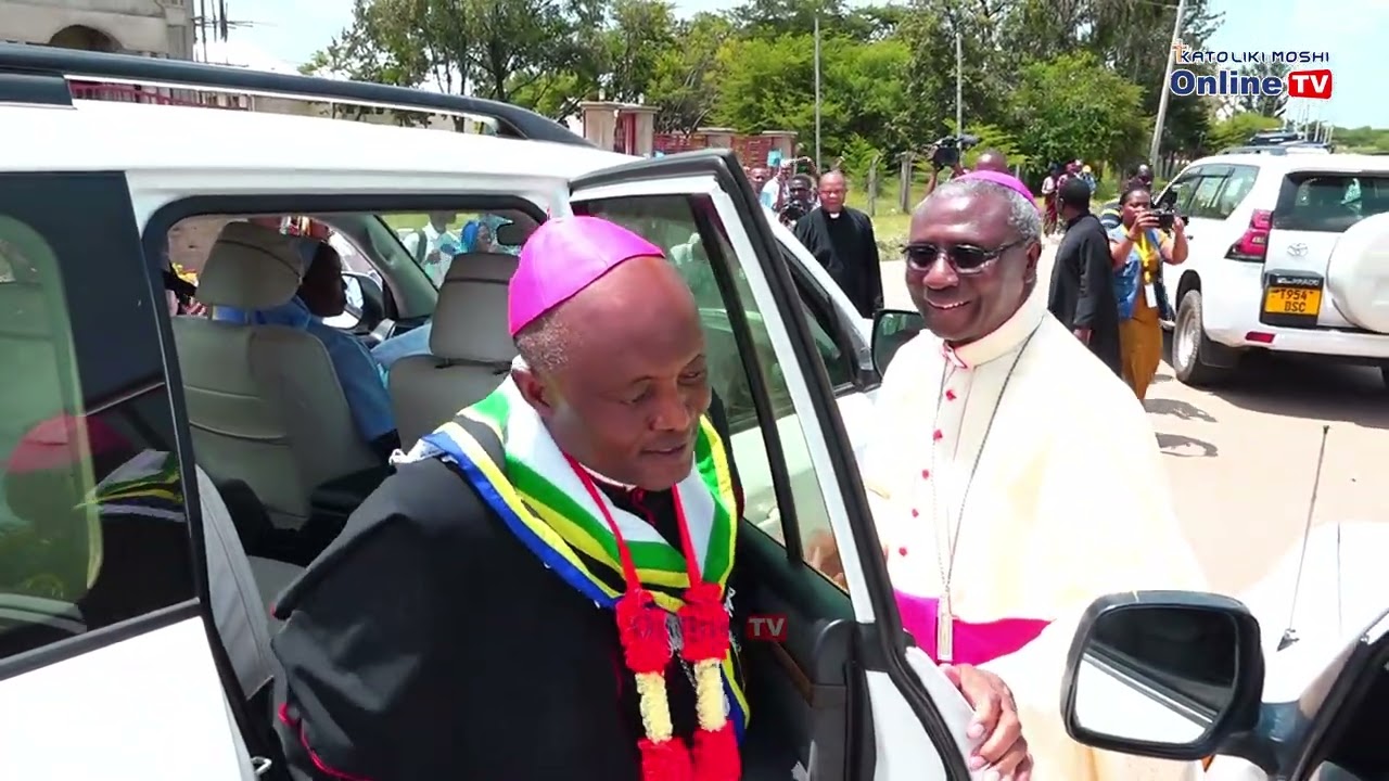 UTAPENDA MSAFARA WA MAPOKEZI YA ASKOFU PROSPER LYIMO KUELEKEA JIMBO JIPYA LA BARIADI