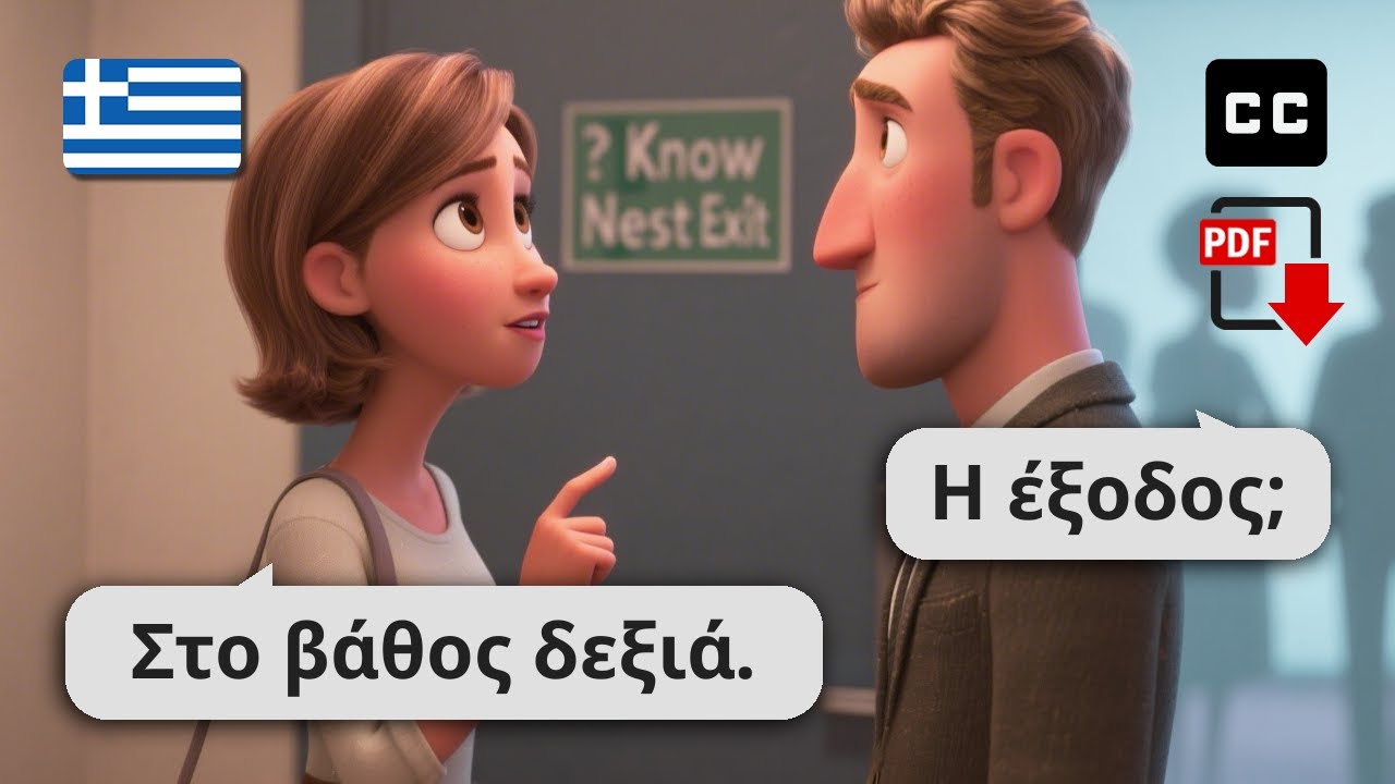 10 ежедневных греческих разговоров для изучения греческого для начинающих 🗣️