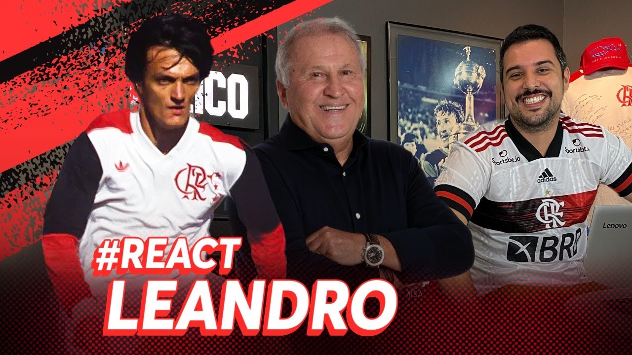 ZICO reage ao LEANDRO PEIXE FRITO: Mestre da lateral e ídolo do Flamengo! (Gols, skills e dribles)