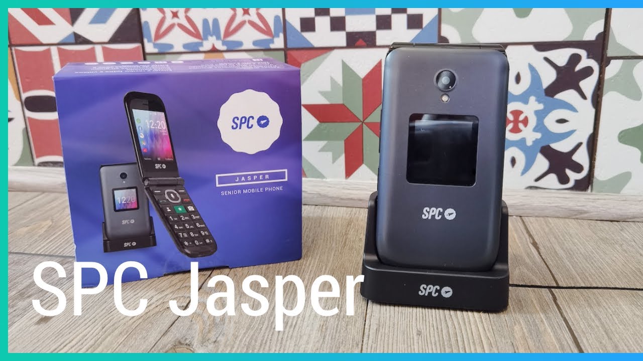 SPC Jasper - Teléfono para personas mayores con WhatsApp (Unboxing)