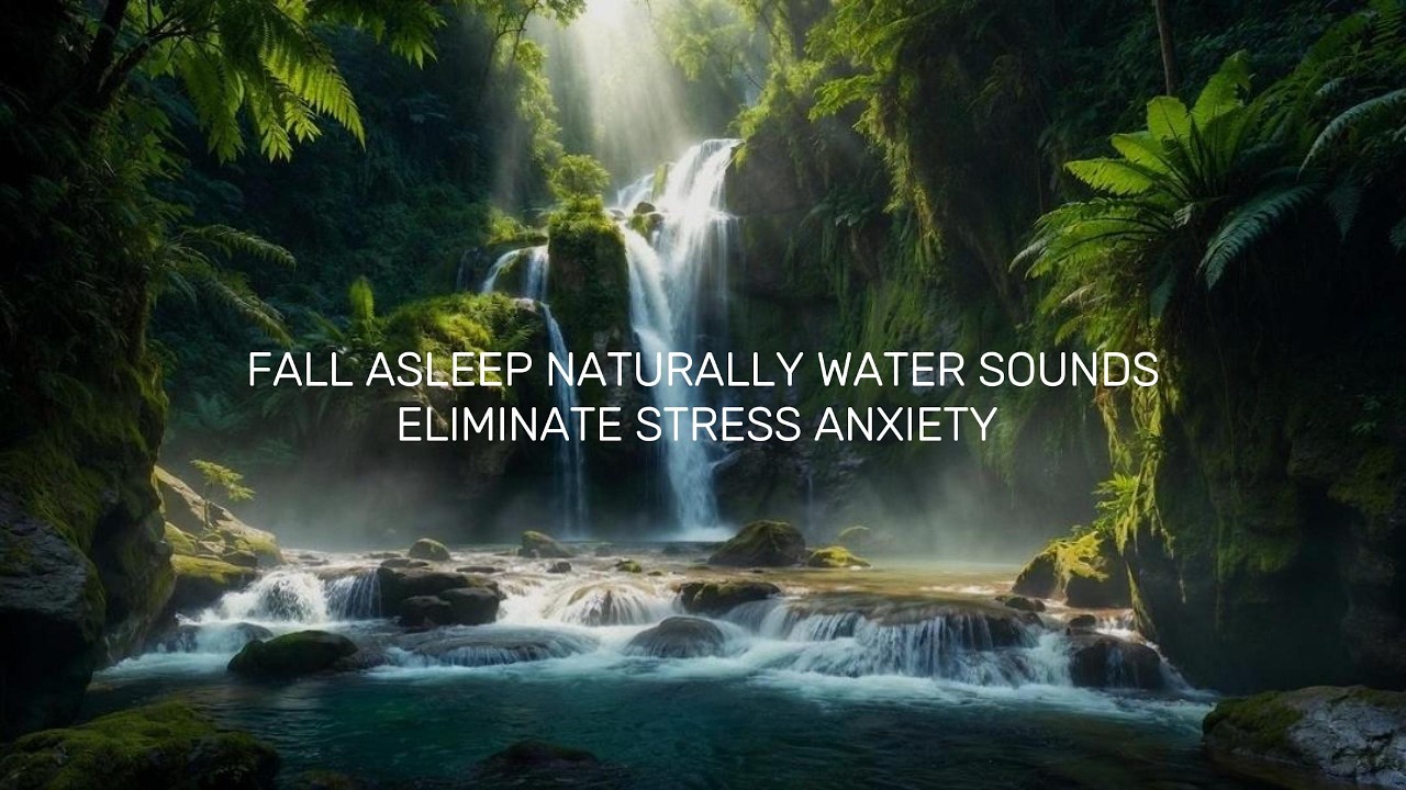 ✨ Majestic Waterfall Sounds | Ultimate Relaxation & Mindfulness Meditation 🌿🍃😌