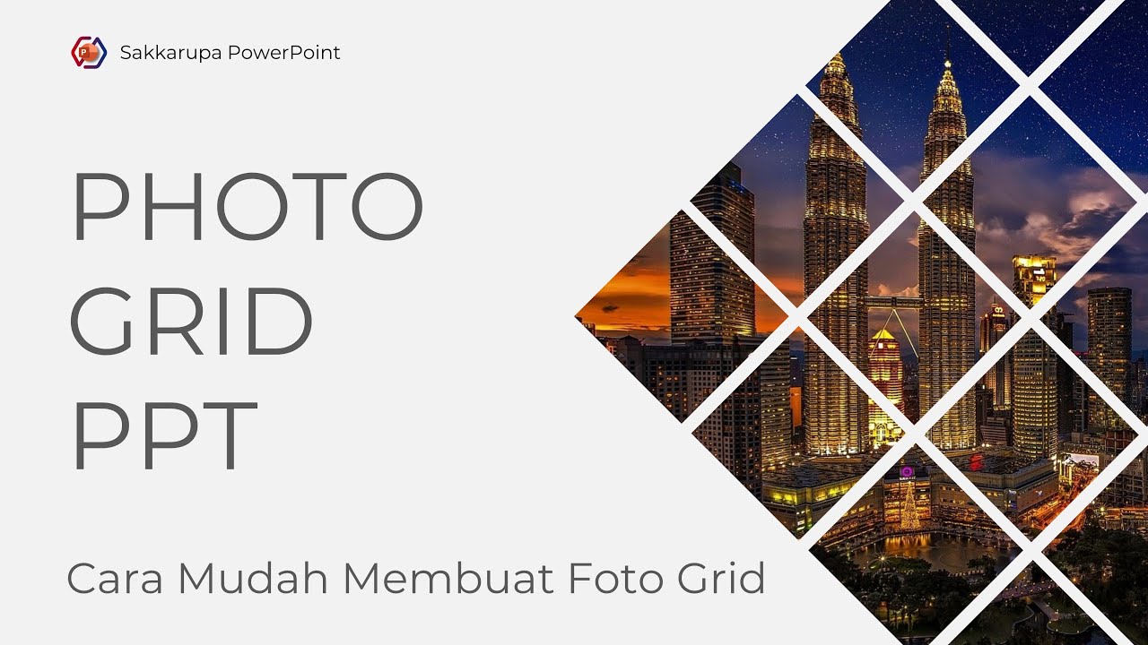 Tutorial Cara Membuat Foto Grid di PowerPoint