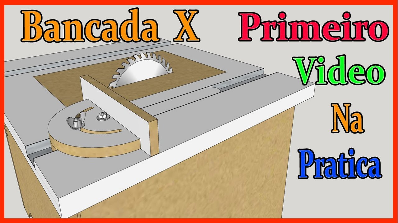 Primeiro vídeo na pratica da bancada x