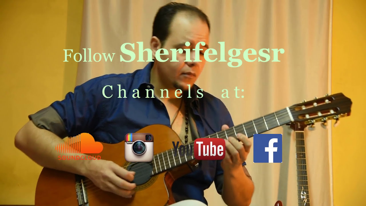 عمرو دياب - وحشتيني - جيتار شريف الجسر - Sherif Elgesr Guitar Vocal Cover - Amr Diab - Wahashtiny