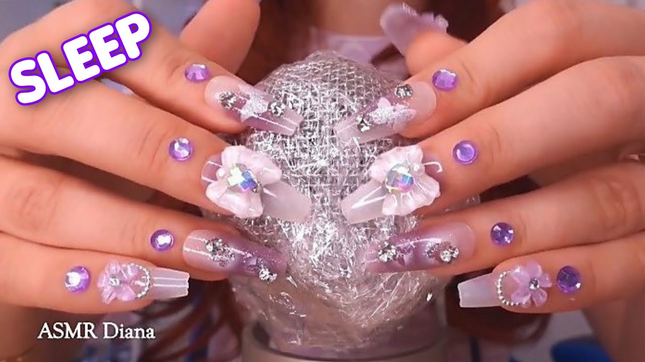 ASMR Heaven • 1 Hour No Talking Triggers to Make You Sleep Instantly 😴 • Long Nails