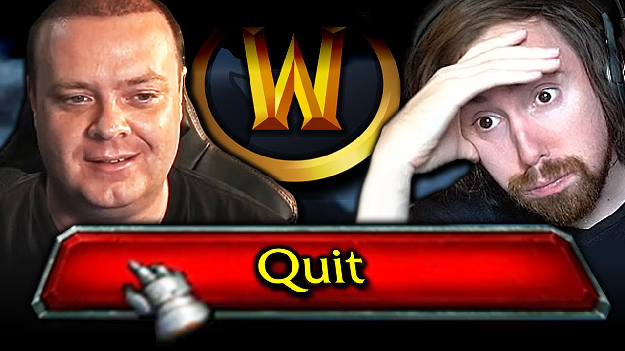 Asmongold Reacts to Preach Quitting WoW