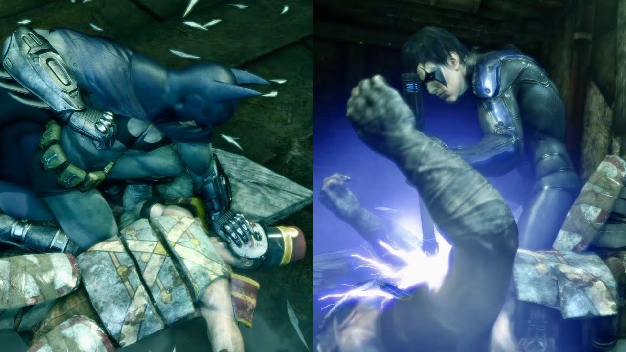 Batman And Nightwing’s Stealth Takedowns Are So Efficient In Arkham City