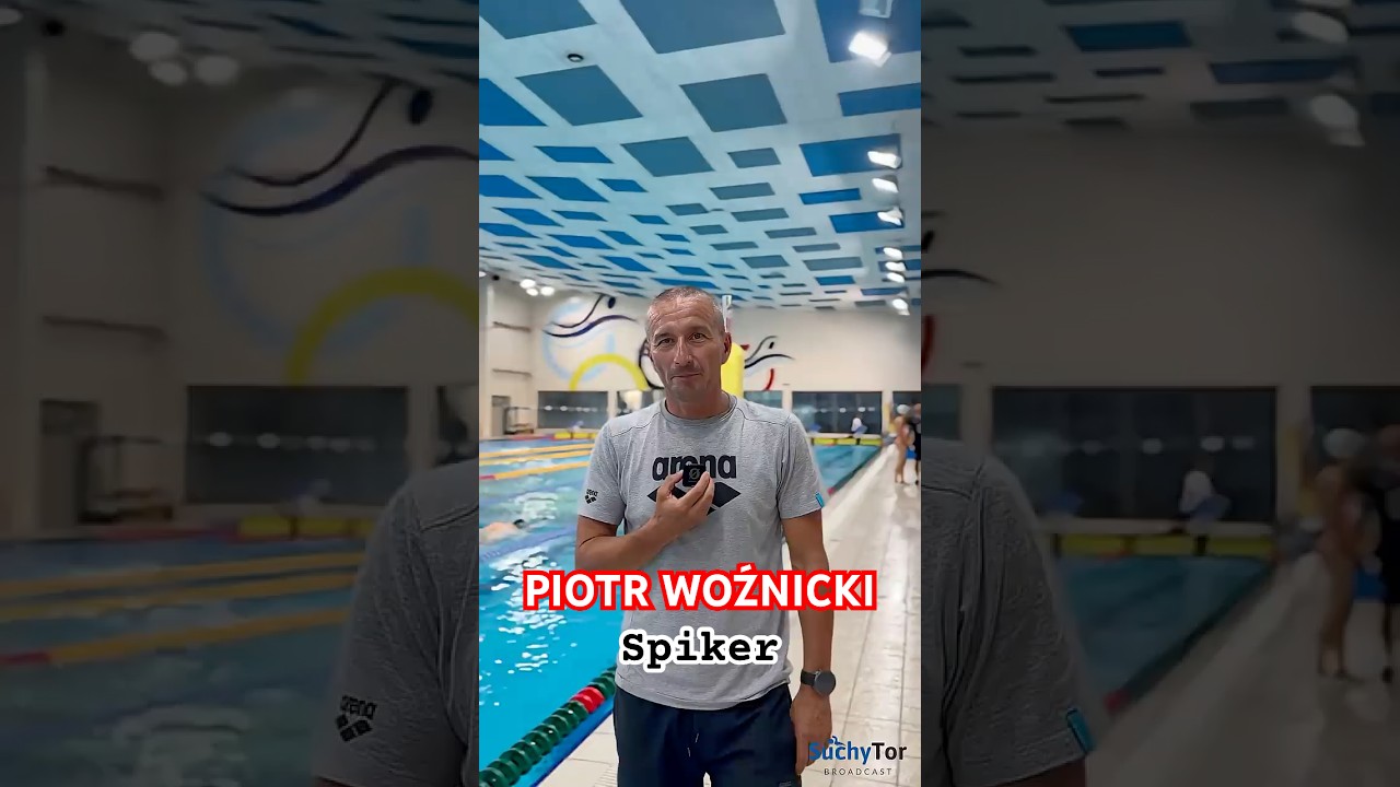 Głos polskiego pływania – Piotr Woźnicki! #spiker