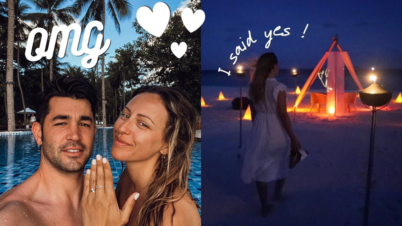 J'AI DIT OUI ! 💍 ♥️ - VLOG AUX MALDIVES, PART 1