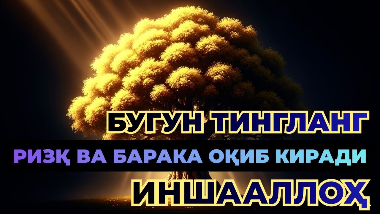 Бу муборак дуони тингланг — ризқ эшиклари кенг очилади, ҳаётингиз баракага тўлади!