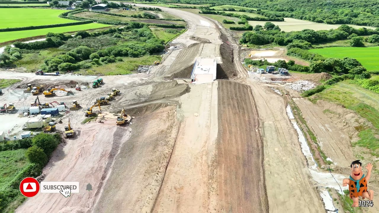 A30 Victoria to Stenalees A391 Link Road July 2024