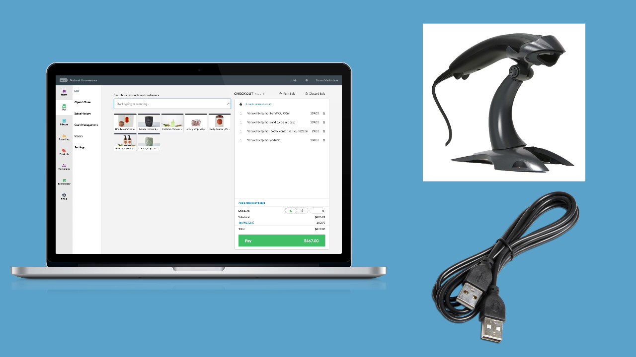 Setting Up the Honeywell Voyager USB Barcode Scanner for Mac & PC | Vend U