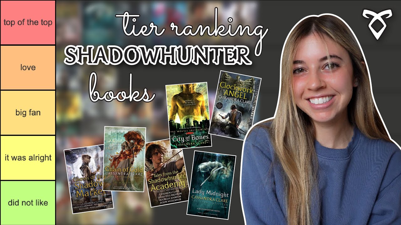 tier ranking all the books in the shadowhunter universe