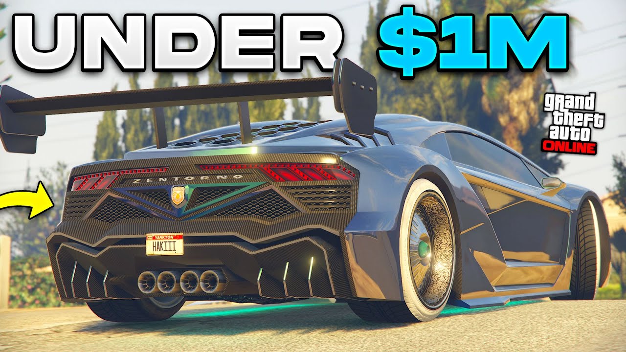 10 лучших автомобилей, которые можно купить ДО 1 МЛН ДОЛЛАРОВ в GTA Online!