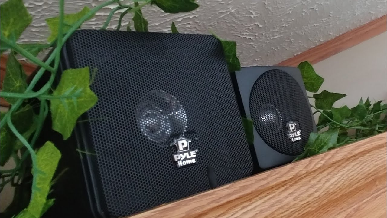Pyle 3 inch and 4 inch speakers unboxing video