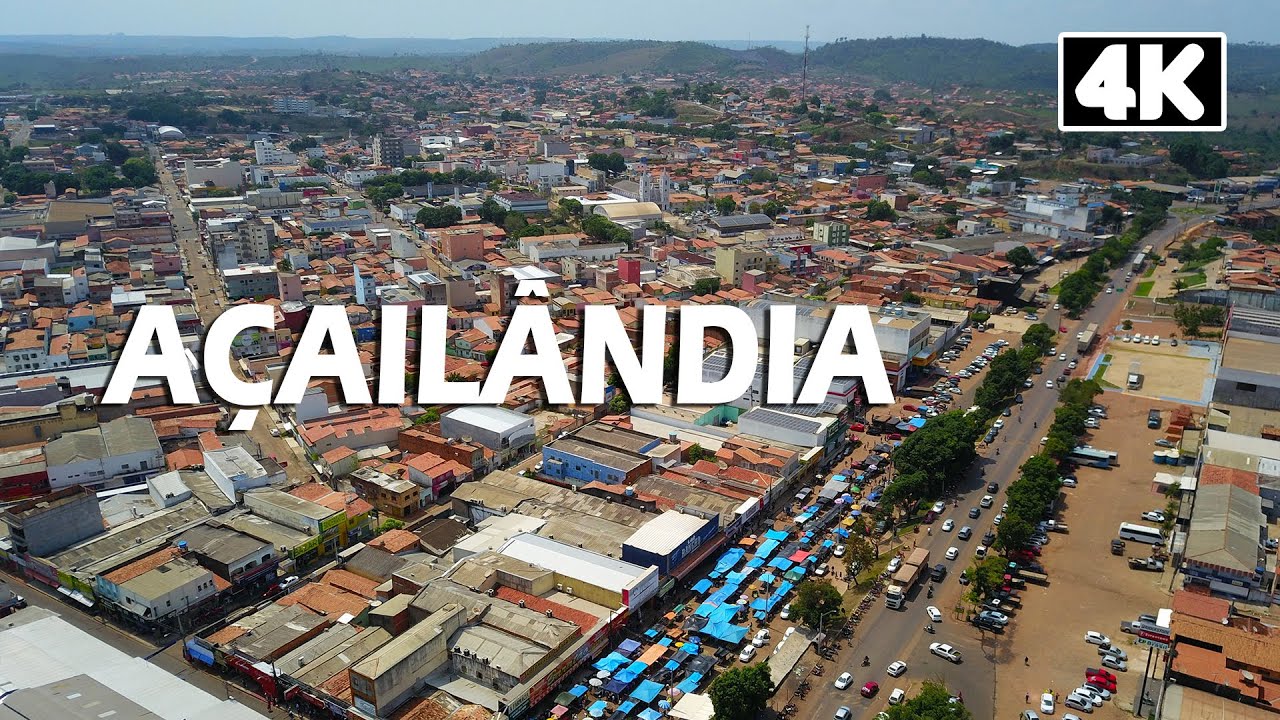 A&Ccedil;AIL&Acirc;NDIA VISTA DE CIMA | 4K