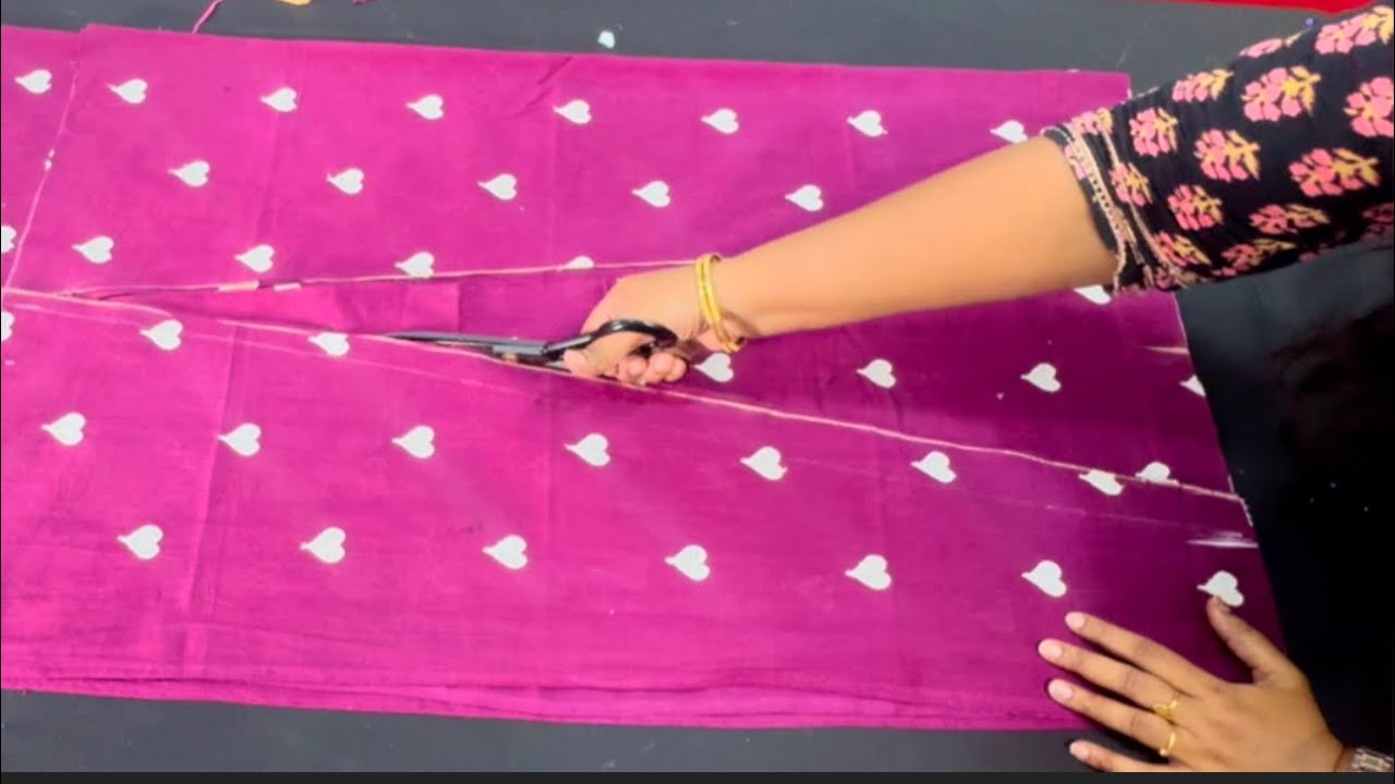 6 panel Annarkali Cutting & Stitching