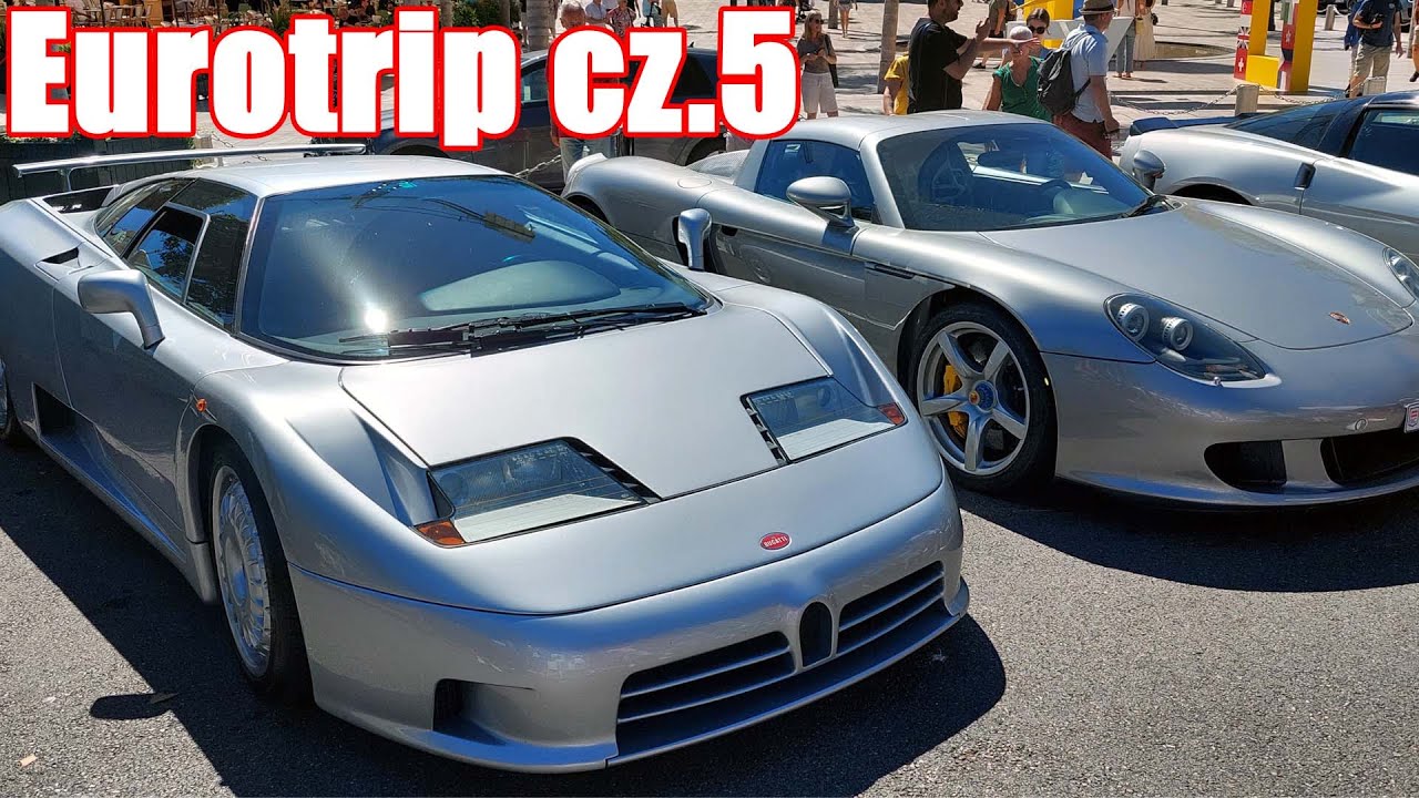Monako takeover! Enzo, EB110, Carrera GT, Gumpert Apollo, Senna | Eurotrip cz.5