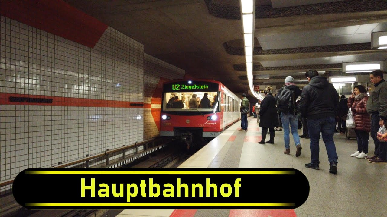 U-Bahn Station Hauptbahnhof - Nuremberg 🇩🇪 - Walkthrough 🚶
