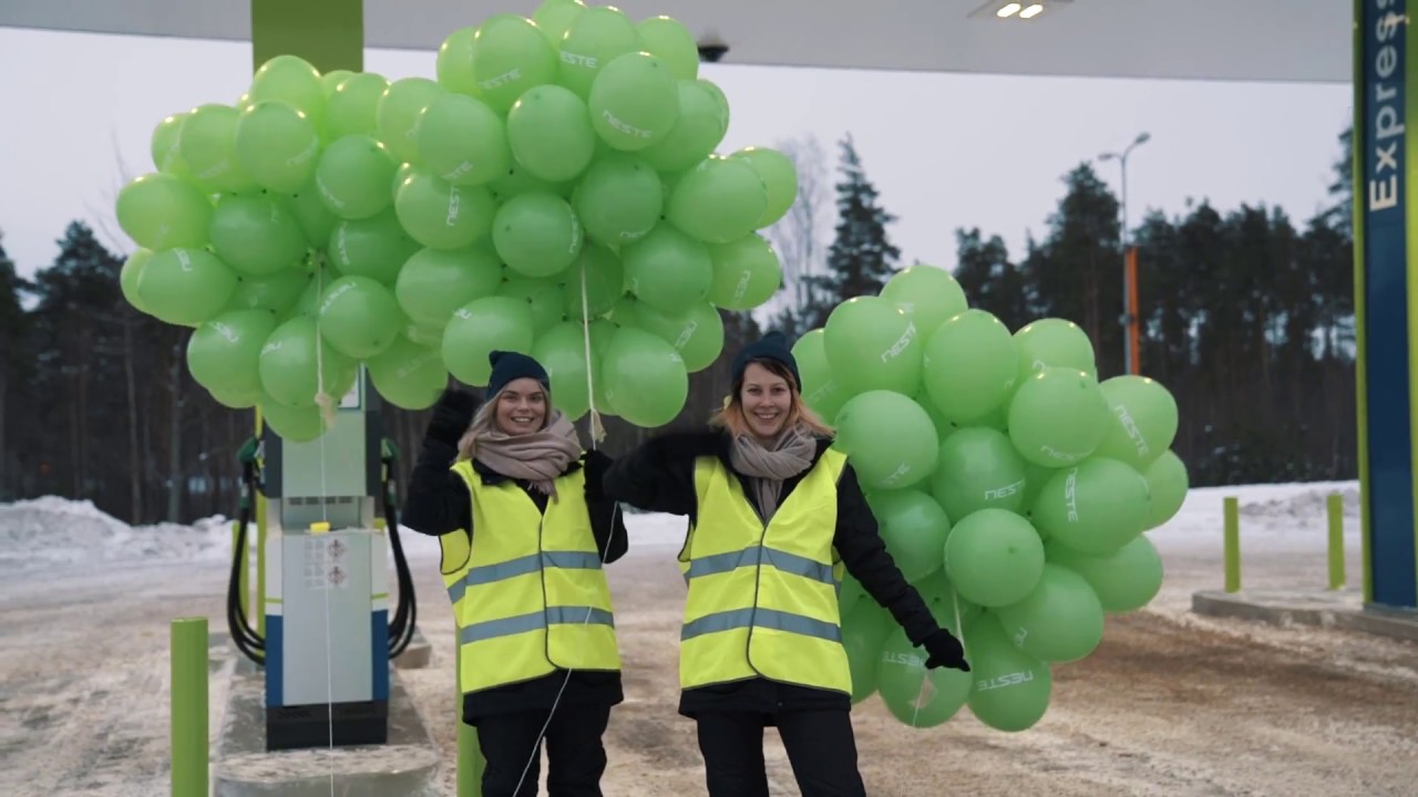Terveiset Neste MY uusiutuva diesel lanseerauksesta Suomessa