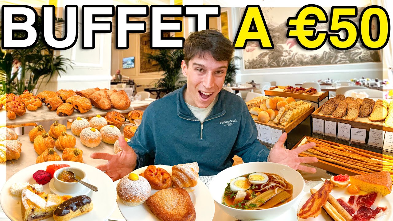 Provo la COLAZIONE più BUONA d'ITALIA in un HOTEL 5 stelle Lusso