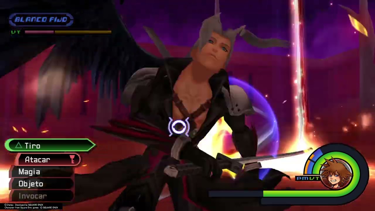 SORA VS SEPHIROTH ( PROUD MODE ) - KINGDOM HEARTS - HD 1.5+2.5 ReMIX