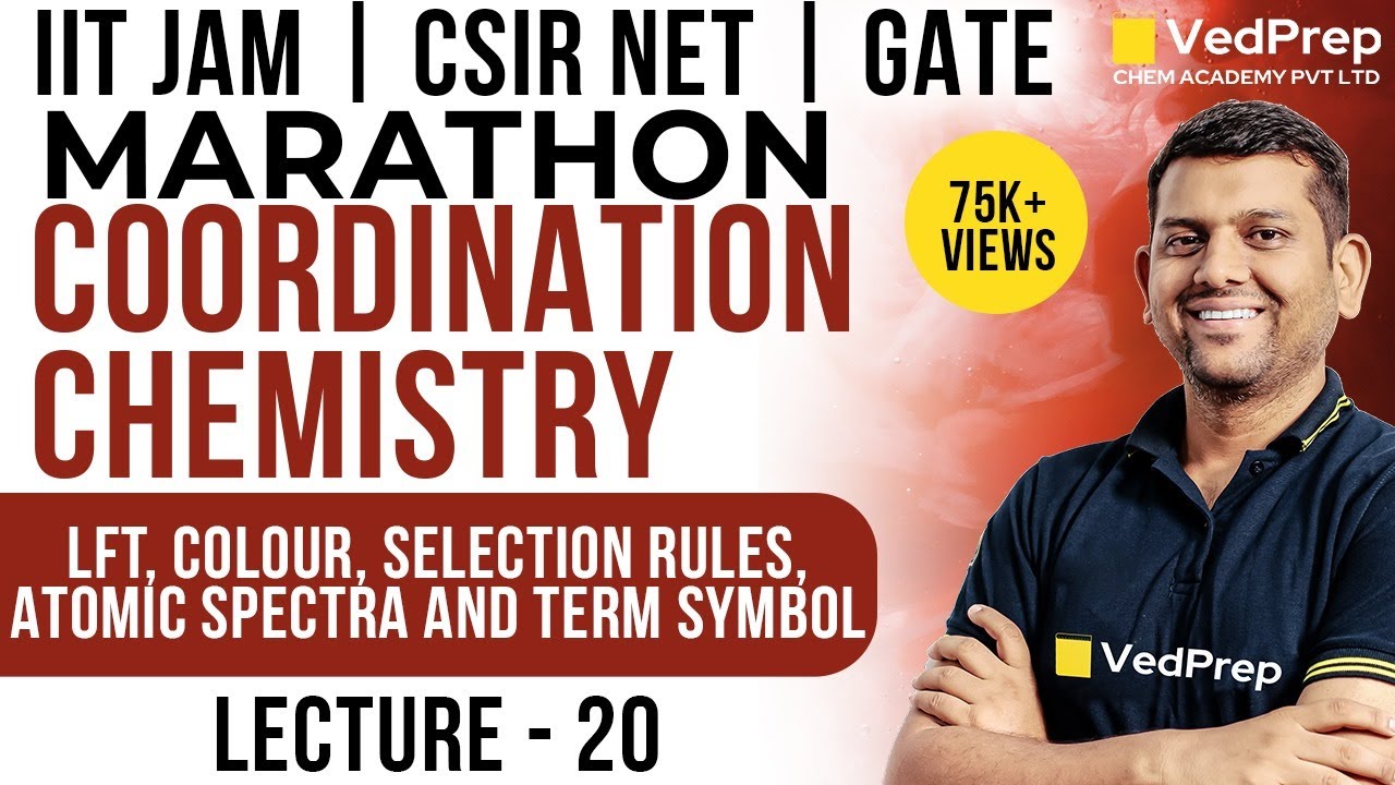 Coordination Chemistry | LFT | MOT | Atomic Spectra | Term | CSIR NET | GATE | IIT JAM| Chem Academy
