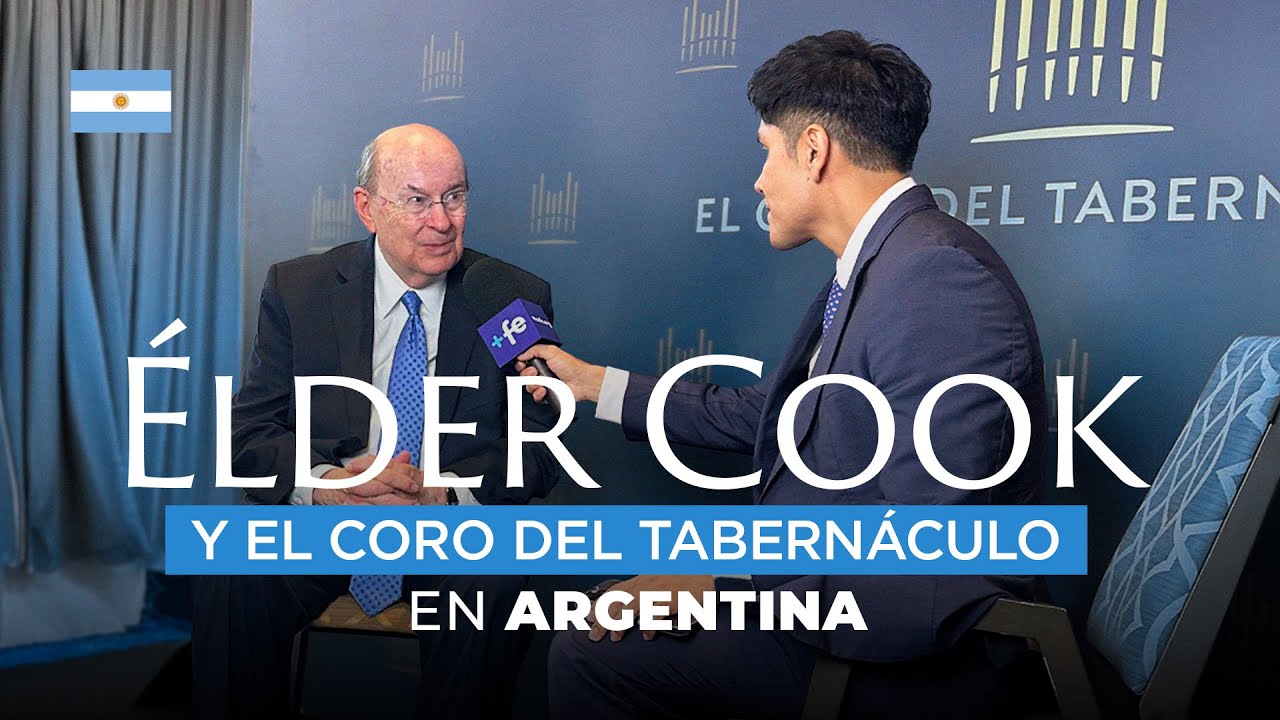 Élder Cook presenta al Coro del Tabernáculo en Argentina