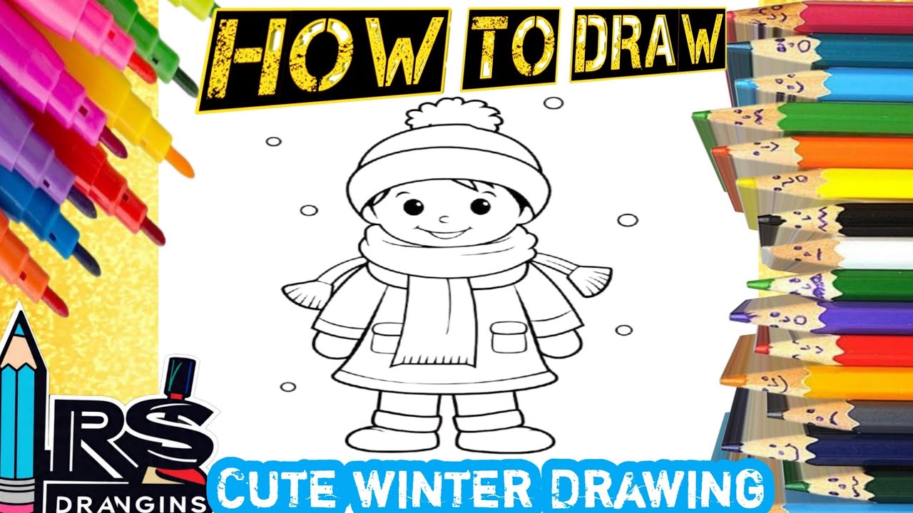 Cut boy drawing, painting &coloring for kids&toddlers|easy drawing|rsdrawings