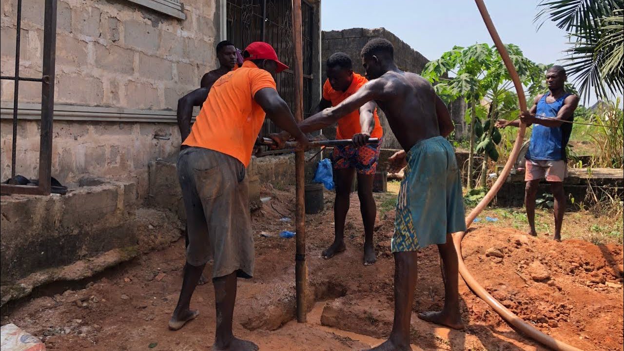 The Cost To Drill Borehole In Benin City With Pumping Machine Installation And Accessories.