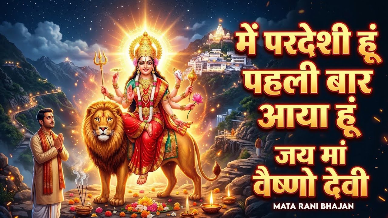 मैं परदेसी पहली बार आया हूँ | Maa Vaishno Devi Bhajan | Jai Mata Di Bhajan | Latest Mata Bhajan 2026