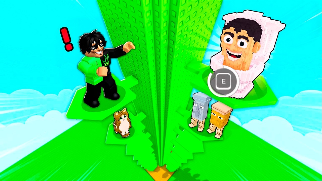 ESCALE O PÉ DE FEIJÃO PRA ROUBAR BRAINROTS