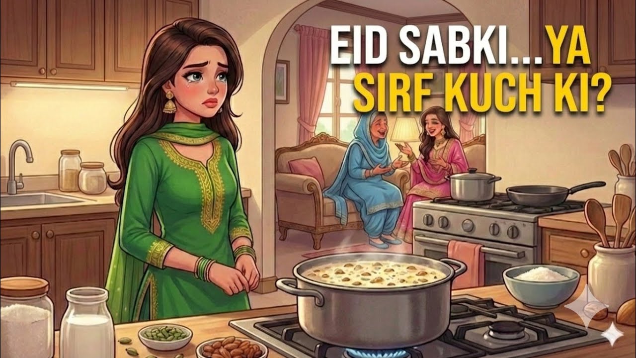 Eid Sabki Hoti Hai… Ya Sirf Kuch Ki? #Viral #emotionalstory #saasbahu #shortvideo #youtube #new 