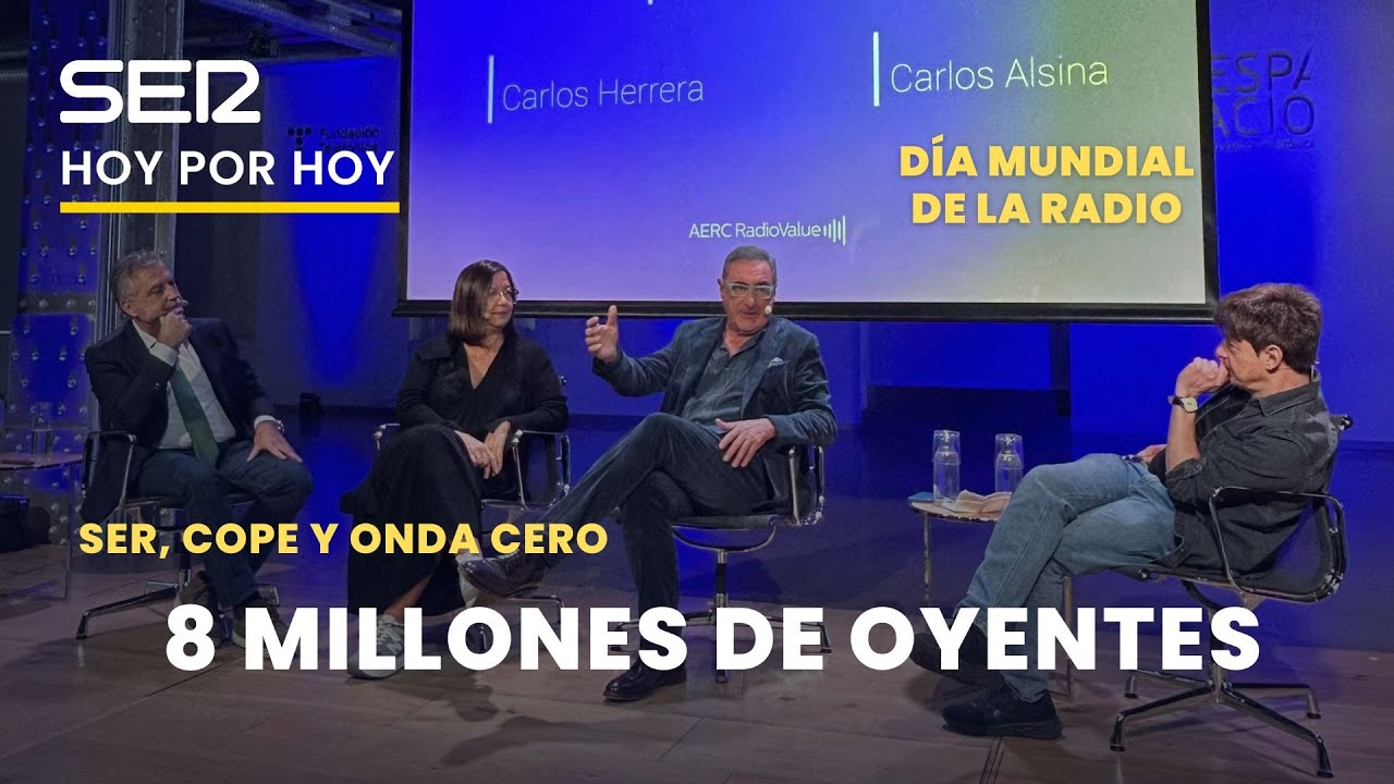 &iexcl;Momento hist&oacute;rico! Especial con &Agrave;ngels Barcel&oacute; (SER), Carlos Herrera (COPE) y Alsina (Onda Cero)