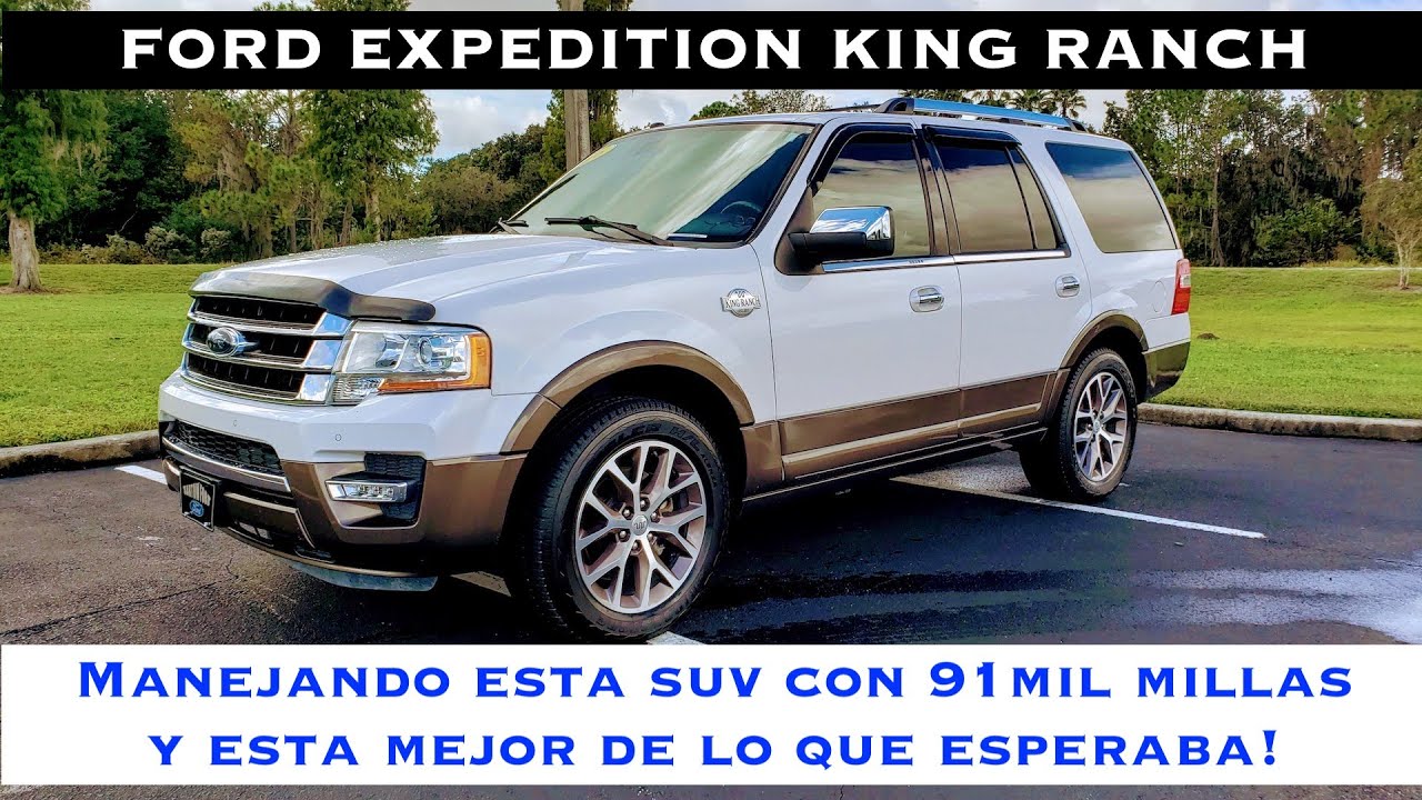 Ford Expedition King Ranch 4x2 2016 Resena Y Manejo POV De Esta SUV Con 91k Millas Y Ecoboost !