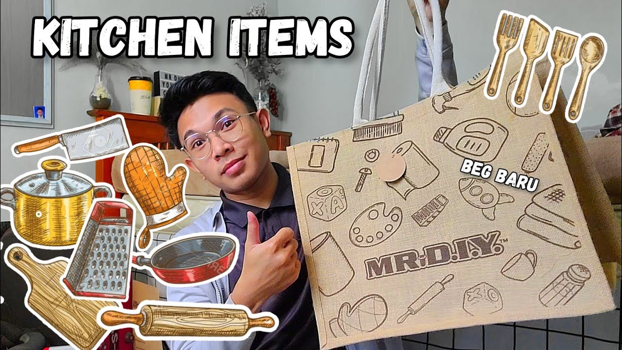 MR.DIY HAUL Episod 35 | KITCHEN ITEMS 👨🏻‍🍳