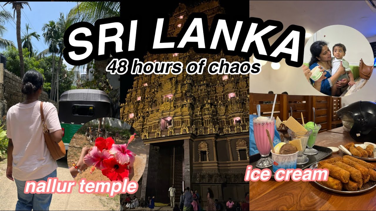 48 hours IN SRI LANKA with my brown family!! (re-edited) episode #1