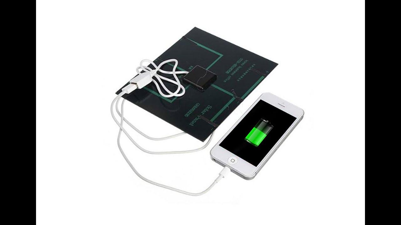 Solar Panel USB Charger 6v 3.5w 580-600MA For Mobile - Test