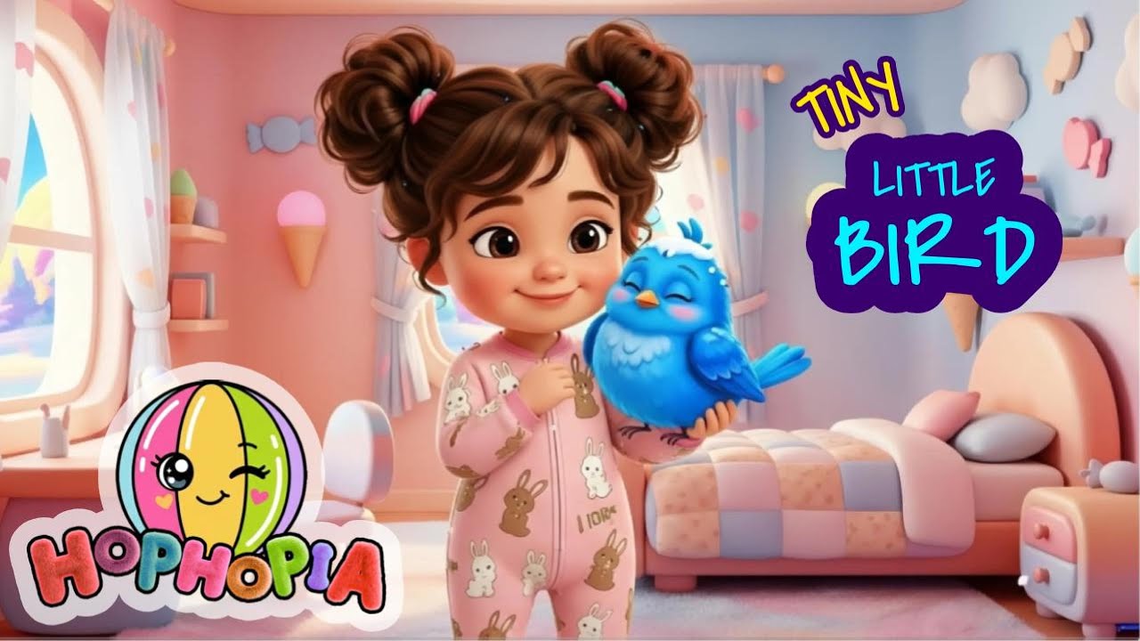 A Tiny Little Bird | Cheerful Kids Song 🎶 | Fun and Educational