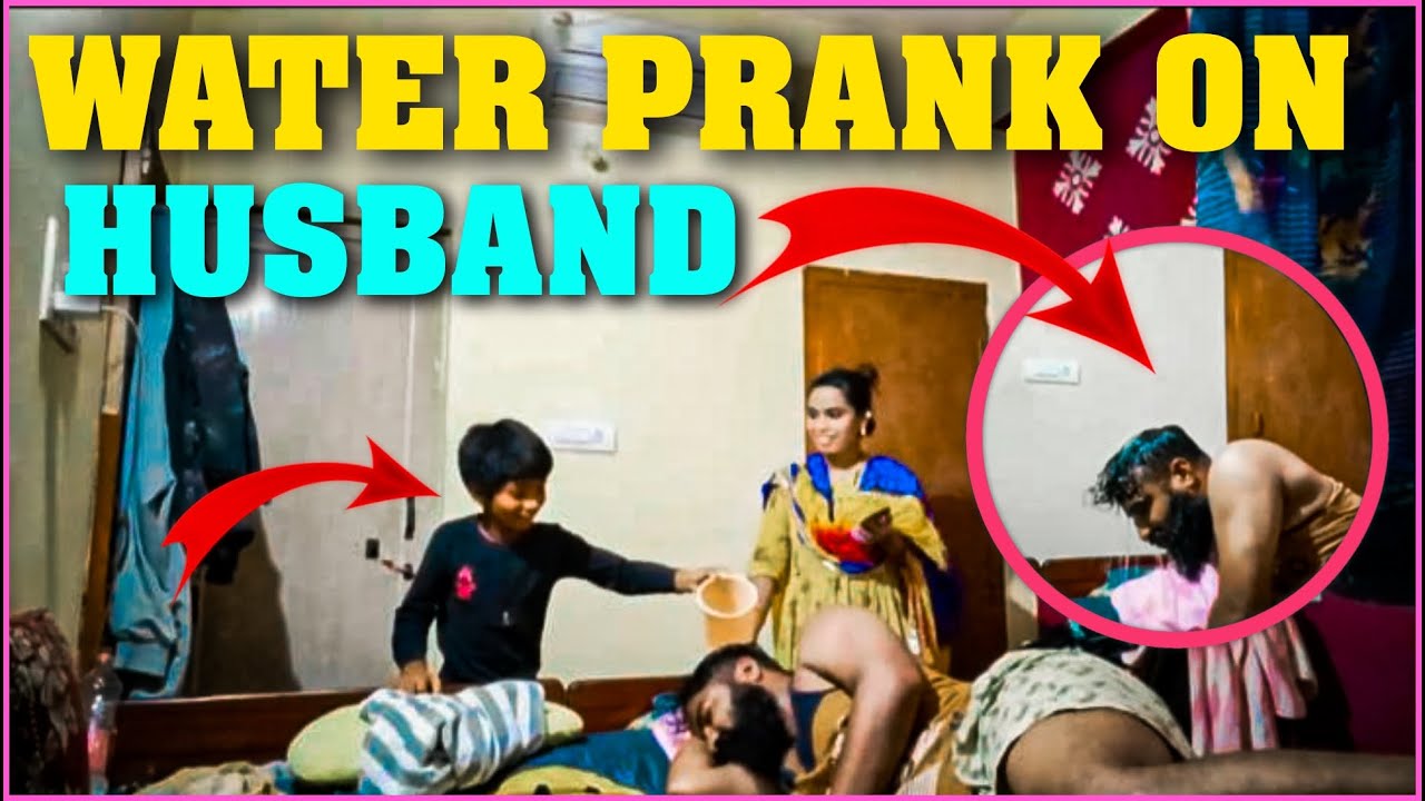 Water Prank On Husband | Pareshan Family
