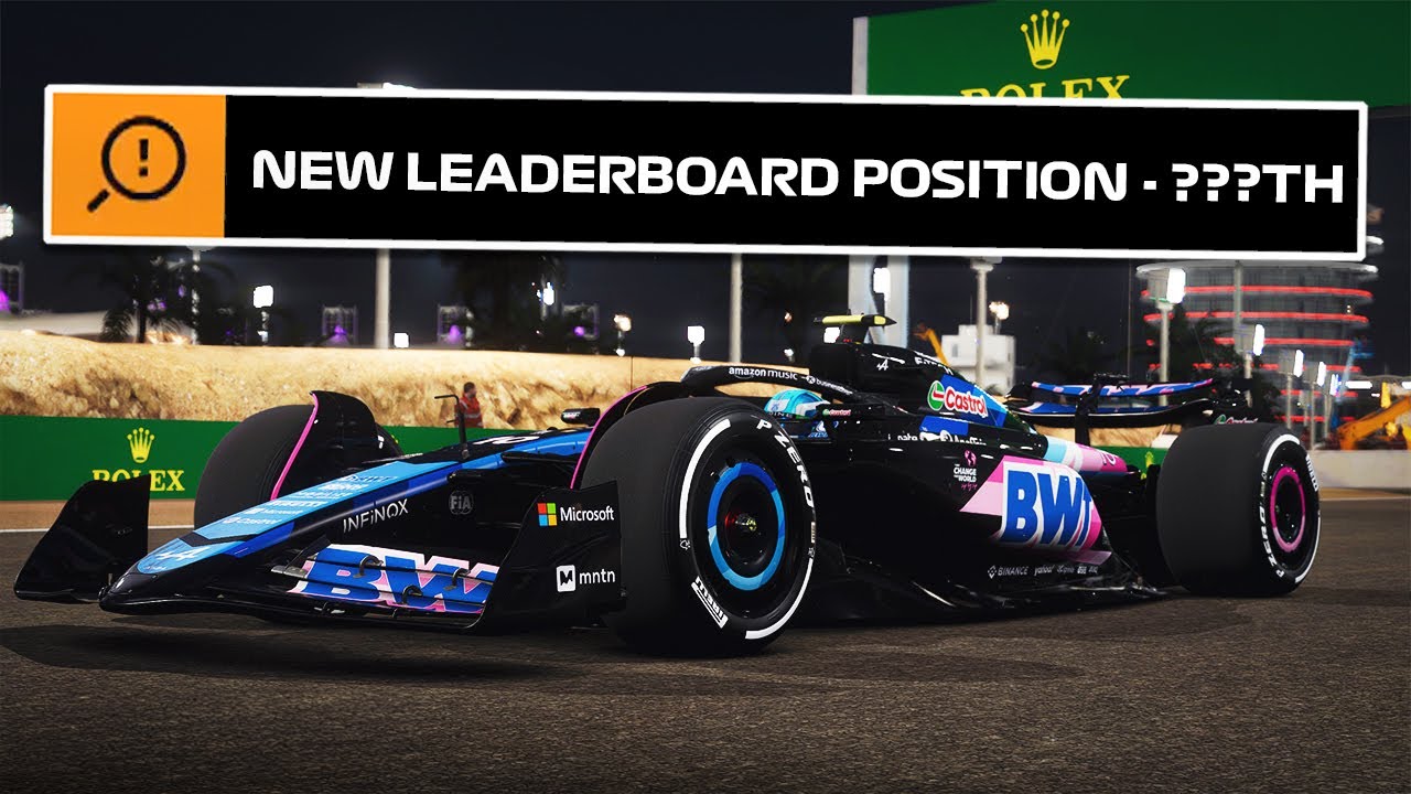 MASTERING BAHRAIN on F1 24 With an F1 Esports Driver