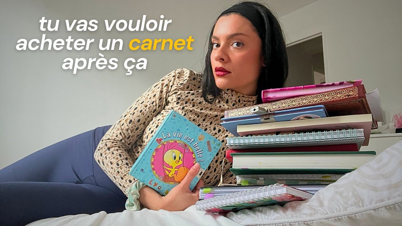je fais du « journaling » depuis 21 ans et ça a changé ma vie