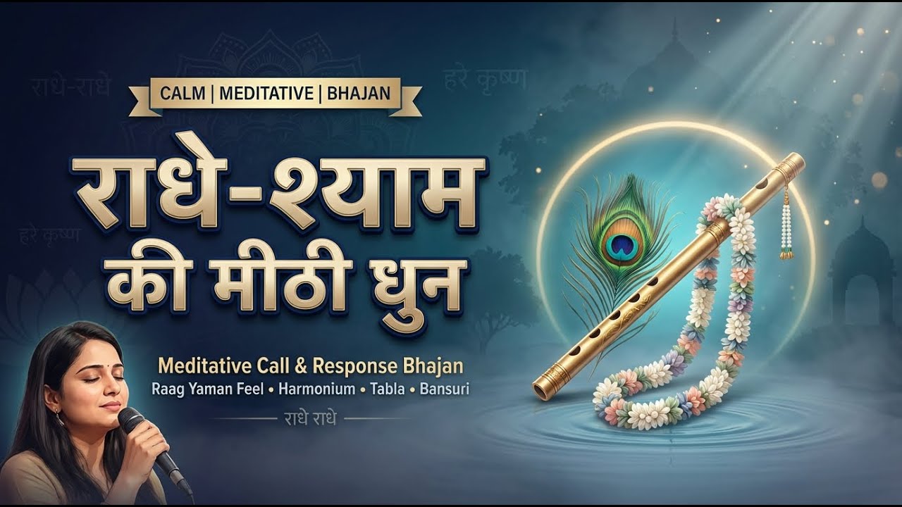 राधे-श्याम की मीठी धुन | Meditative Kirtan/Bhajan Bhakti