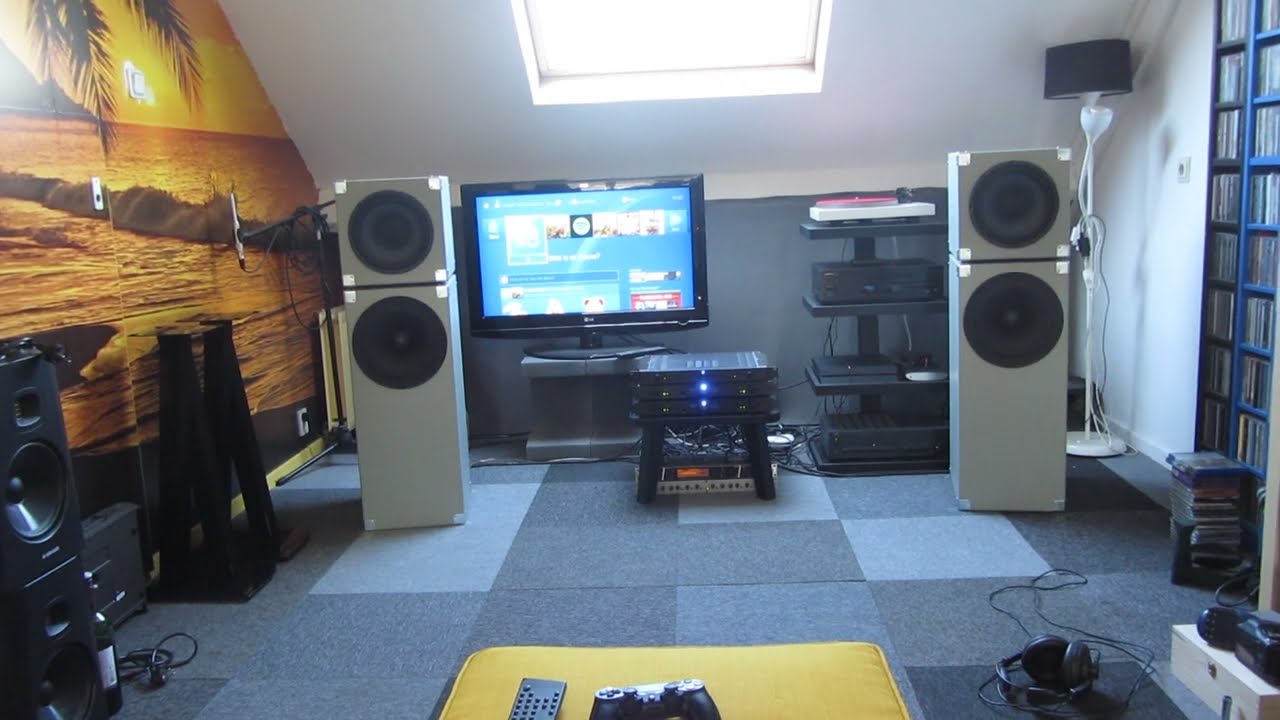 DIY floorstanding coaxial speakers Eminence ASD1001 / Eminence Beta-10CX / SB Acoustics SB29NRX75-6